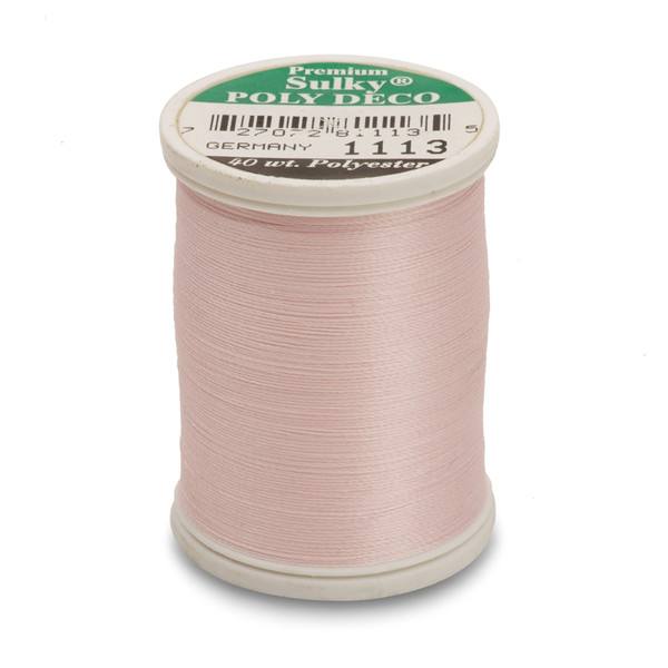 Poly Deco Thread 40 900yds Pastel Mauve 1113