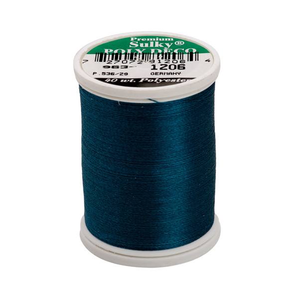 Poly Deco Thread 40 900yds Dark Jade 1206