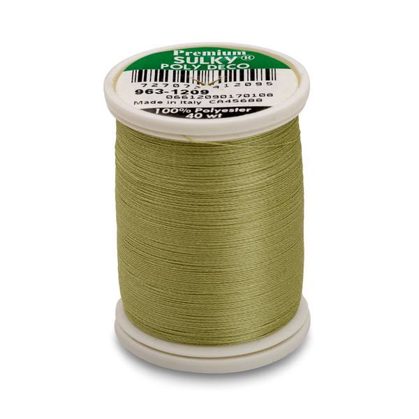 Poly Deco Thread 40 900yds Light Avocado 1209