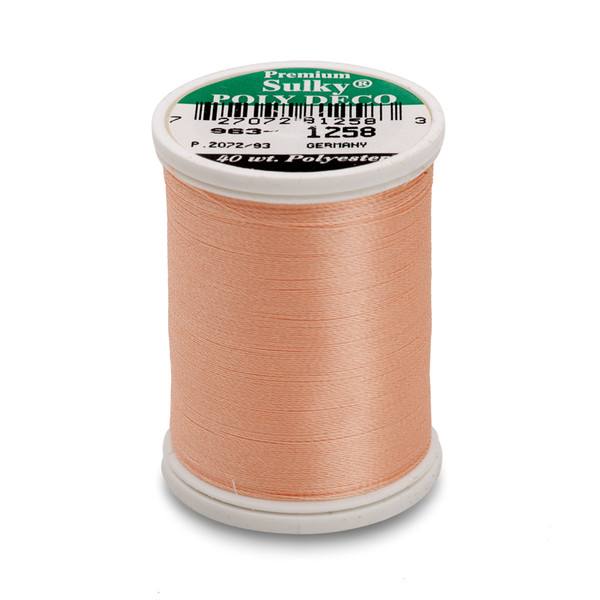 Poly Deco Thread 40 900yds Coral Reef 1258