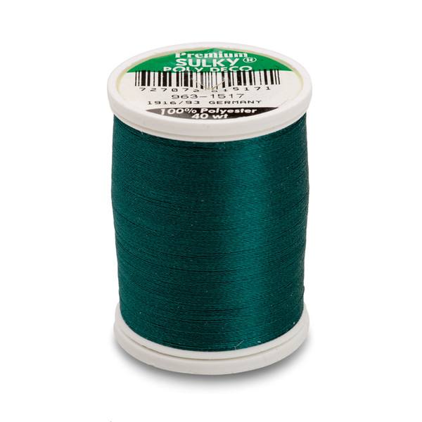 Poly Deco Thread 40 900yds Coachman Green 1517