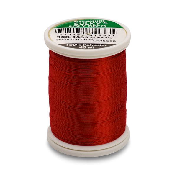 Poly Deco Thread 40 900yds Light Rose 1533