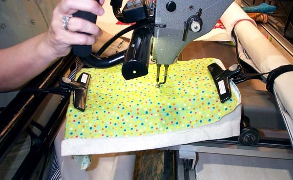 Grip-Lite Side Clamps - Fabric Claps for Machine Quilting