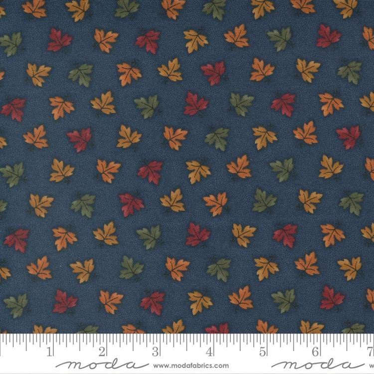 Maple Hill Blue Spruce - Maple Leaves - Quilt Fabric