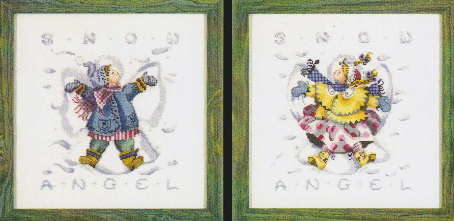 Giggles In the Snow - Mirabilia Cross Stitch Pattern