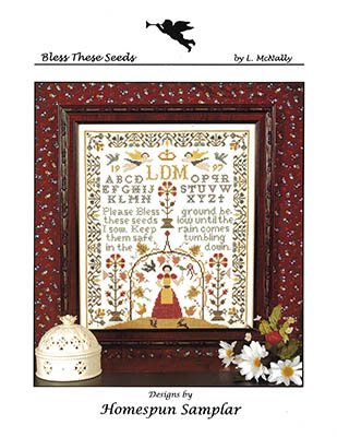 Bless These Seeds - Cross Stitch Pattern