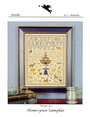 Noah - Christian Cross Stitch Pattern