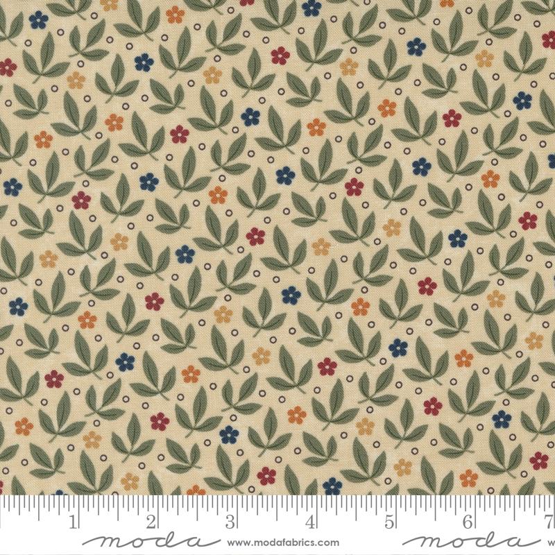 Fluttering Leaves Beechwood - Quilt Fabric