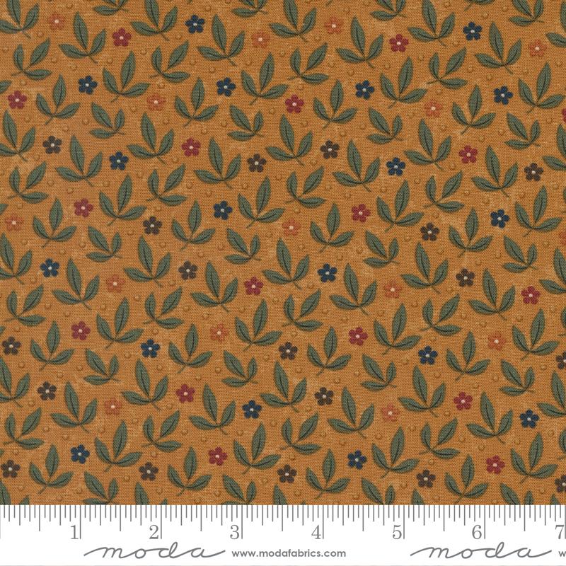 Fluttering Leaves Golden Oak - Quilt Fabric