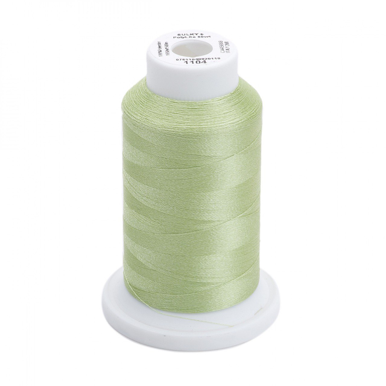 PolyLite 60wt 1650yd Pastel Yellow Green 1104