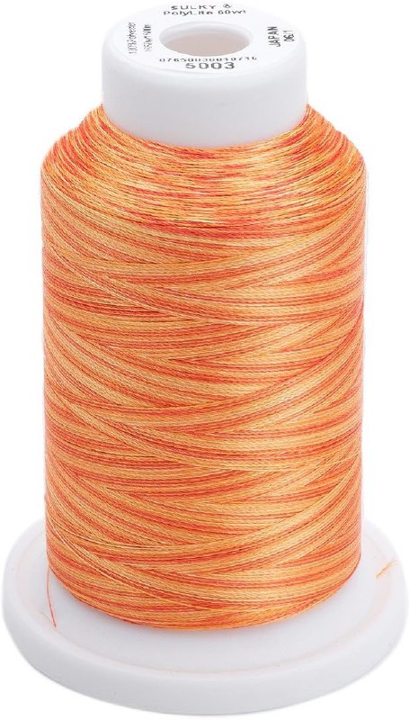 PolyLite 60wt 1650yd Tropical Sunrise Orange 5003