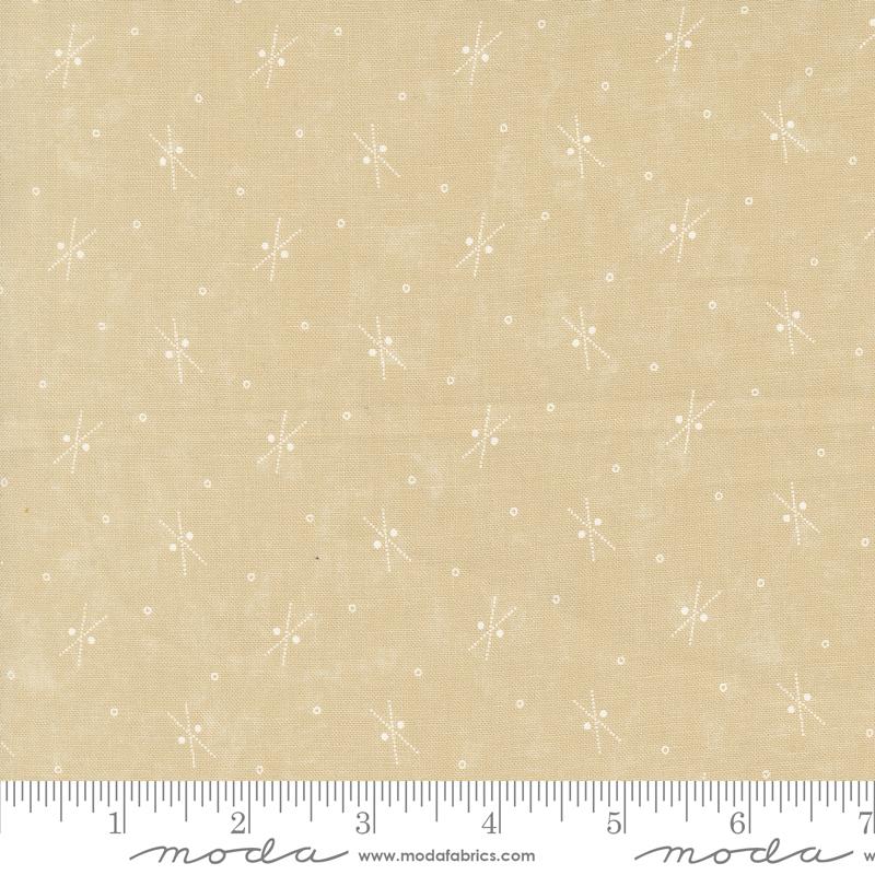 Blackbirds Nest Twigs - Tan Tonal - Quilt Fabric
