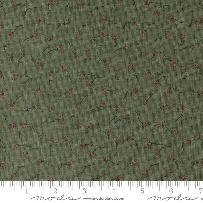 Daisy Lane Leaf - Quilt Fabric