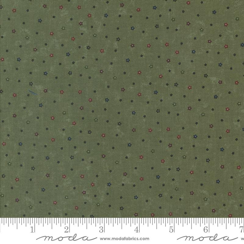 Daisy Lane Leaf - Quilt Fabric