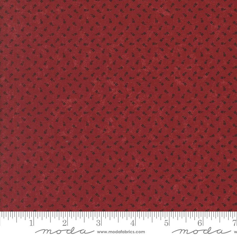 A Vintage Christmas Berries - Red - Quilt Fabric