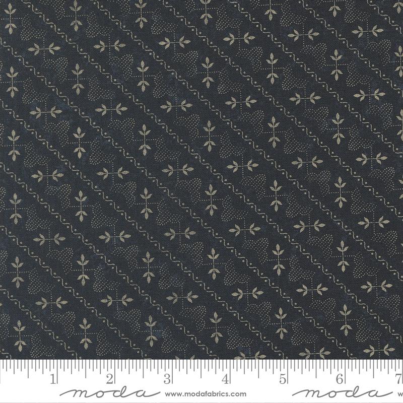 Wheatland Stripes Cornflower - Quilt Fabric