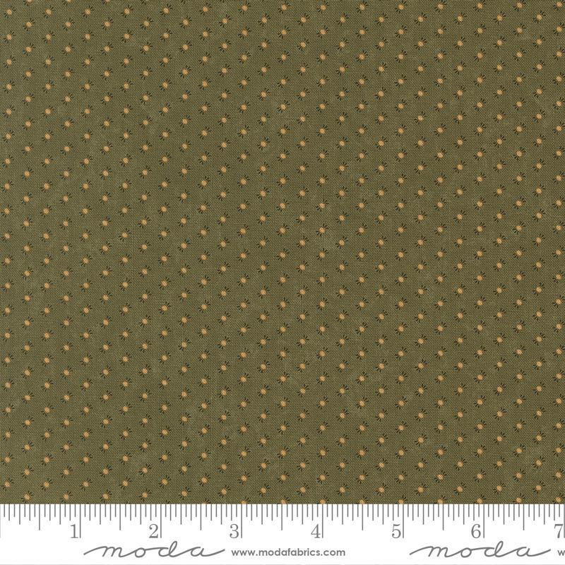 Wheatland Wildflowers Pine - Quilt Fabric