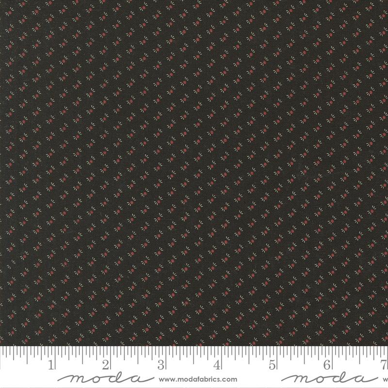 Wheatland Wildflowers Slate - Quilt Fabric