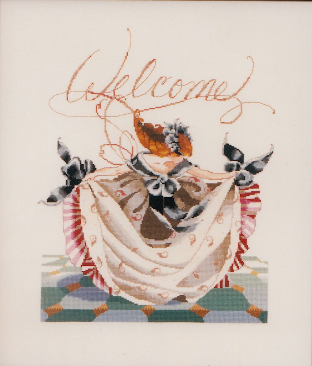 Savannah's Curtsy - Mirabilia Cross Stitch Pattern