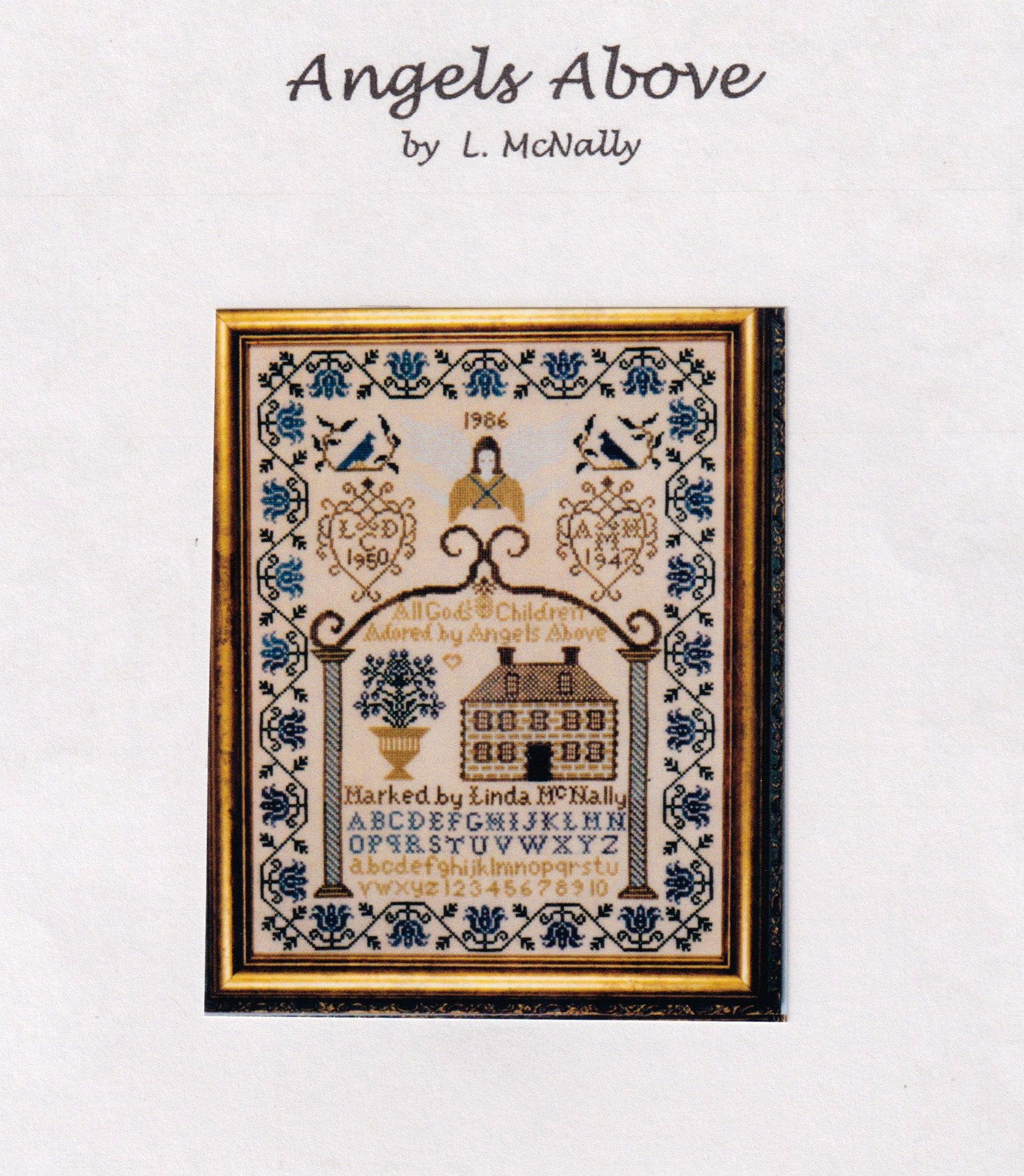 Angels Above - Cross Stitch Pattern