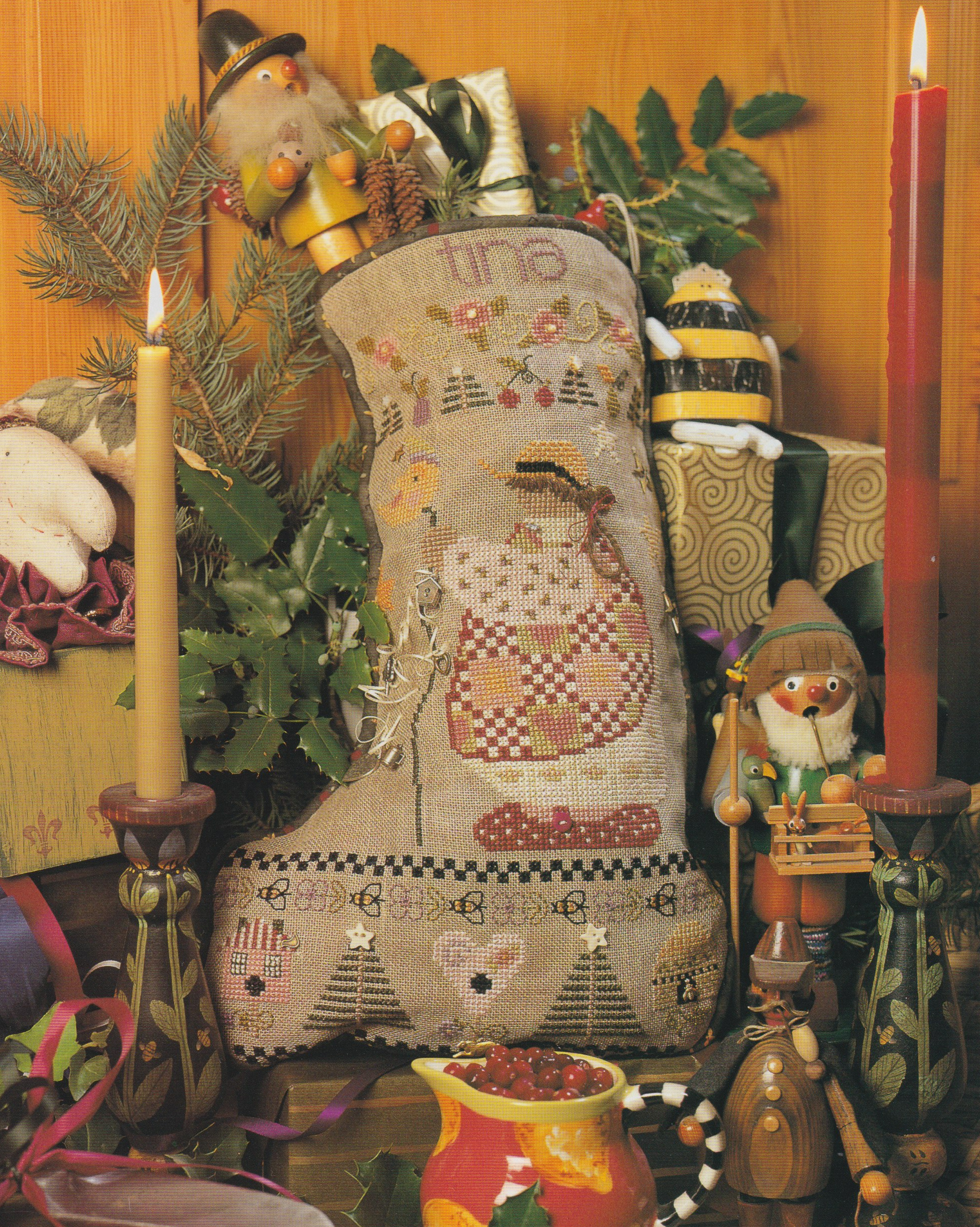 Tina's Stocking - Cross Stitch Pattern