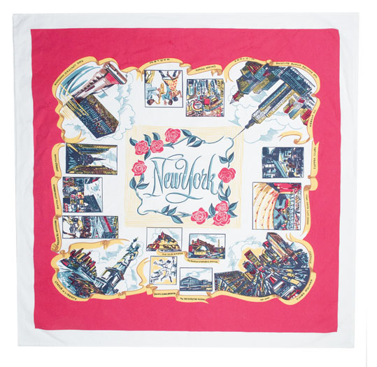Tablecloth 52" New York City