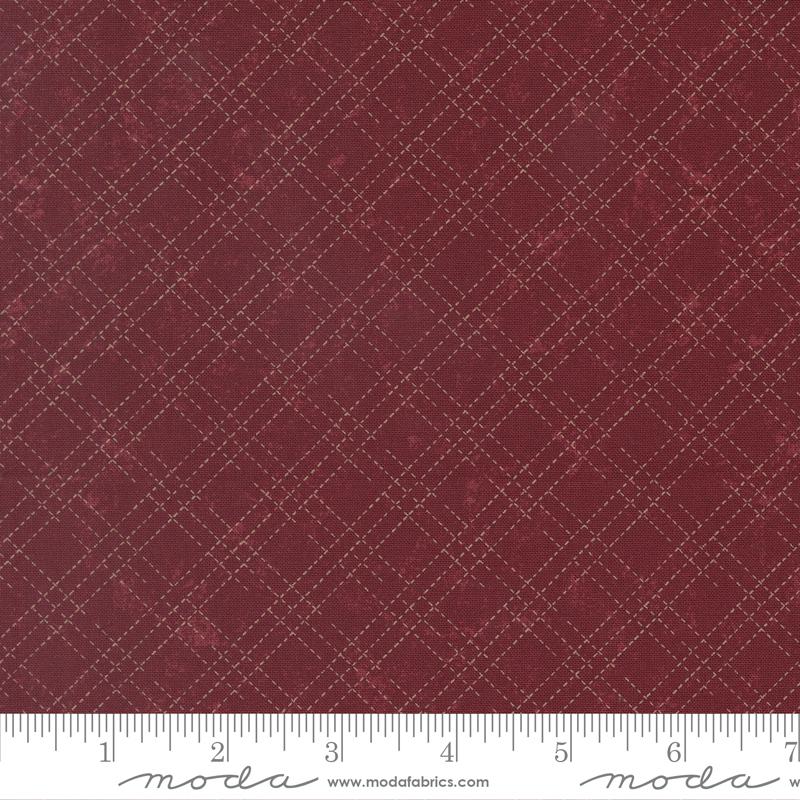 Quail Run Plaid Brick - Quilt Fabric