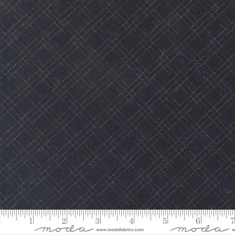Quail Run Plaid Indigo - Quilt Fabric