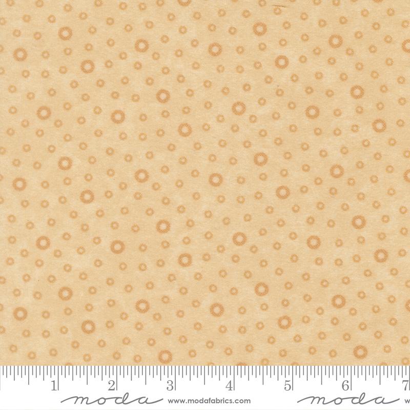 Flannel Season Dots Tan Tonal - Quilt Fabric