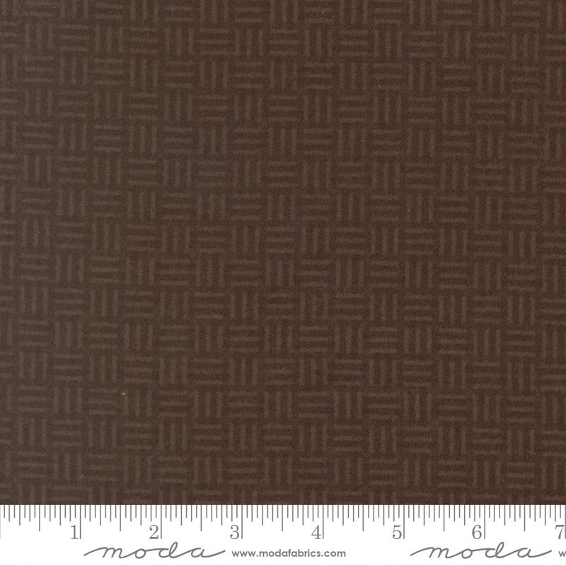Flannel Season Basket Earth - Quilt Fabric