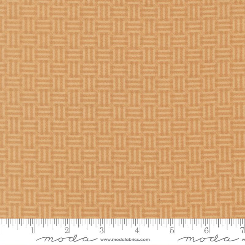 Flannel Season Basket Tan Tonal - Quilt Fabric