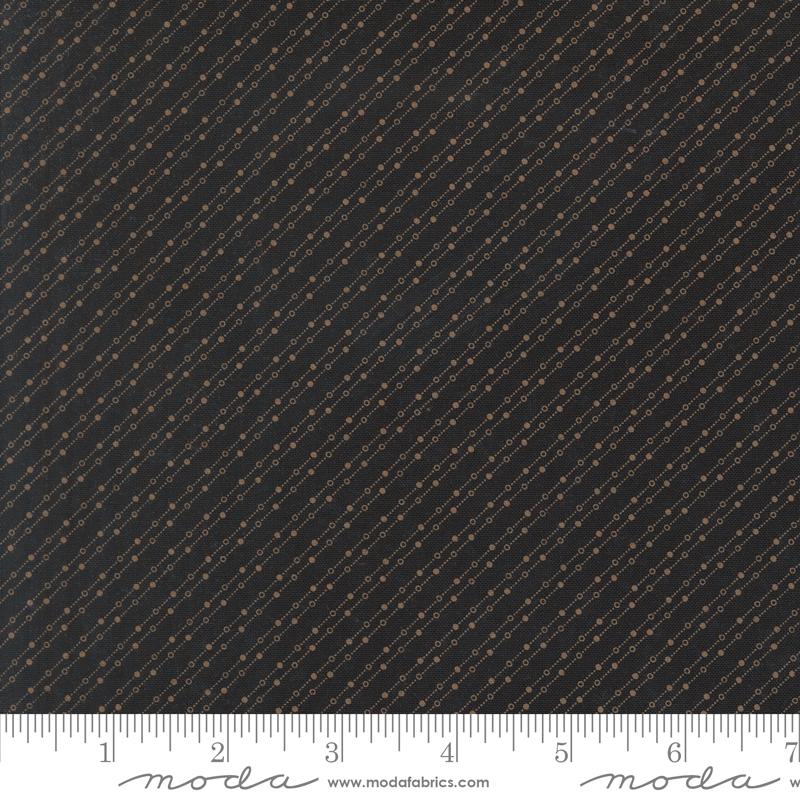 Honeysuckle Farm Striped Mulch - Quilt Fabric, zoomed in. Select this picture to zoom back out.