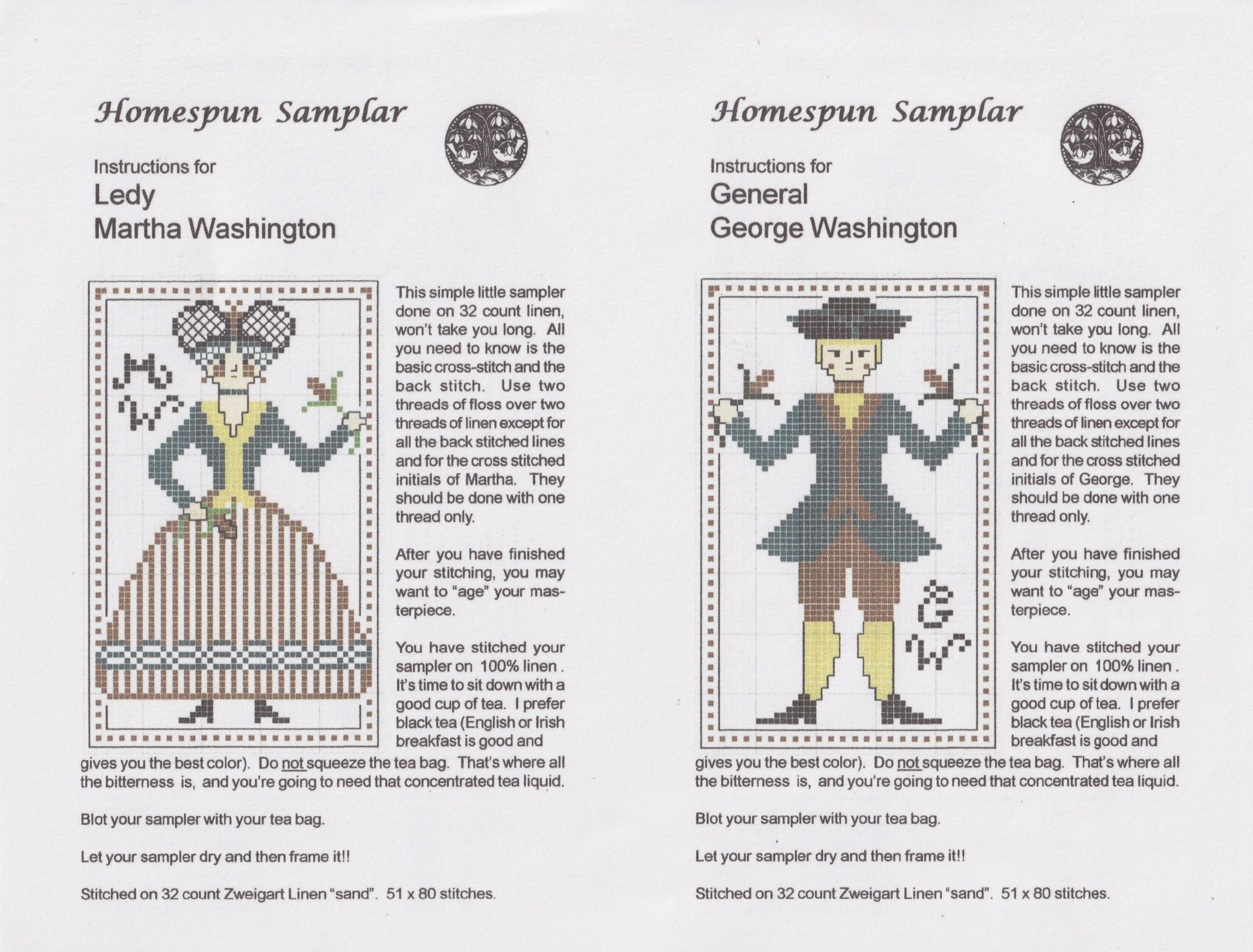 Lady Martha Washington & General George Washington 