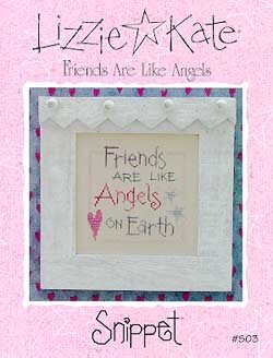 Friends Are Like Angels - PDF Cross Stitch Pattern