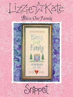 Bless Our Family - Cross Stitch Pattern