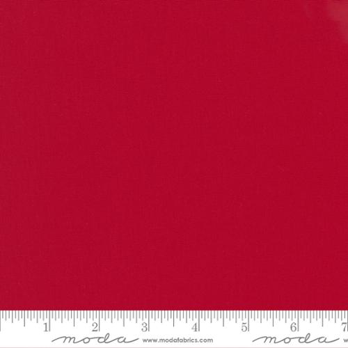 Bella Solids Christmas Red - Quilt Fabric