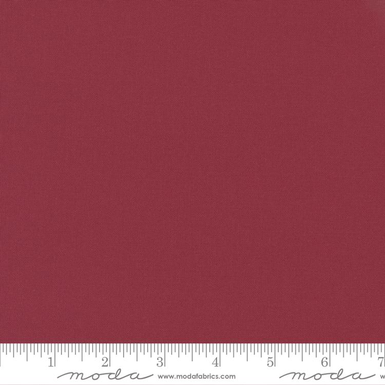 Bella Solids Rhubarb - Quilt Fabric