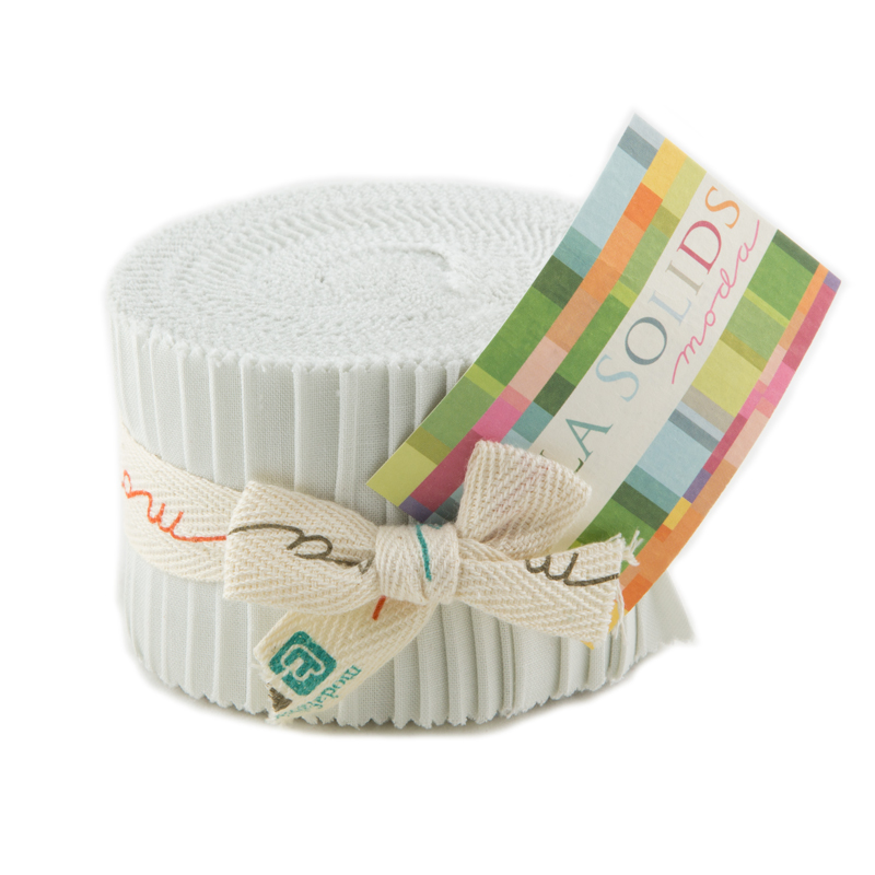 Feather Bella Solids - Junior Jelly Roll