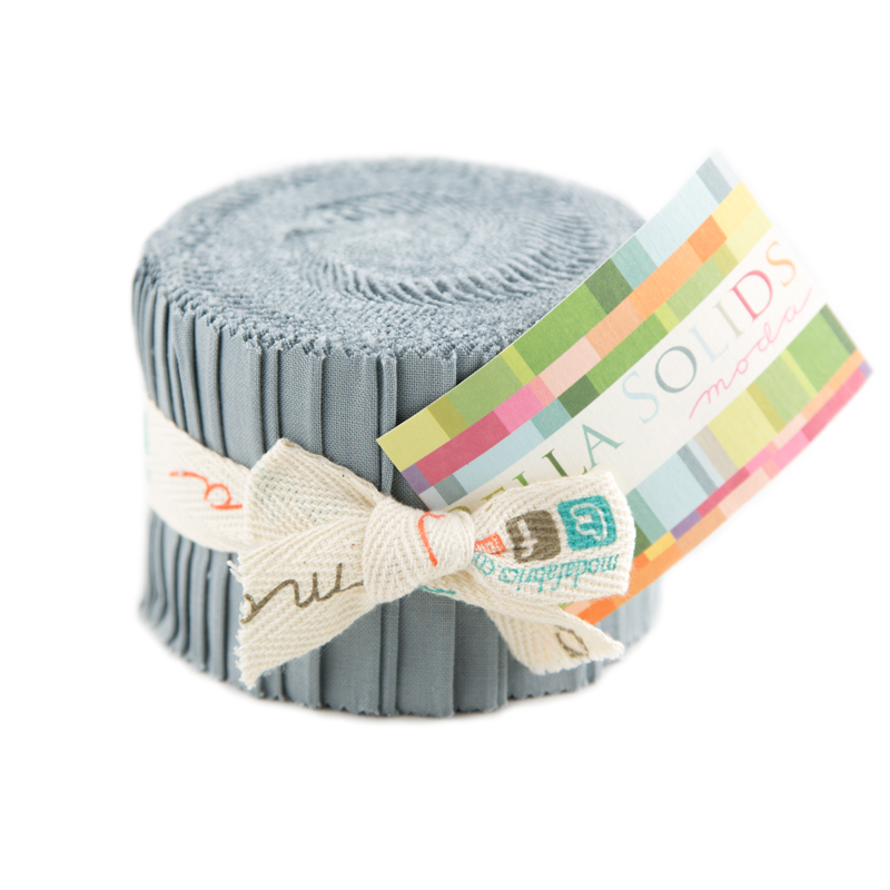 Steel Bella Solids - Junior Jelly Roll