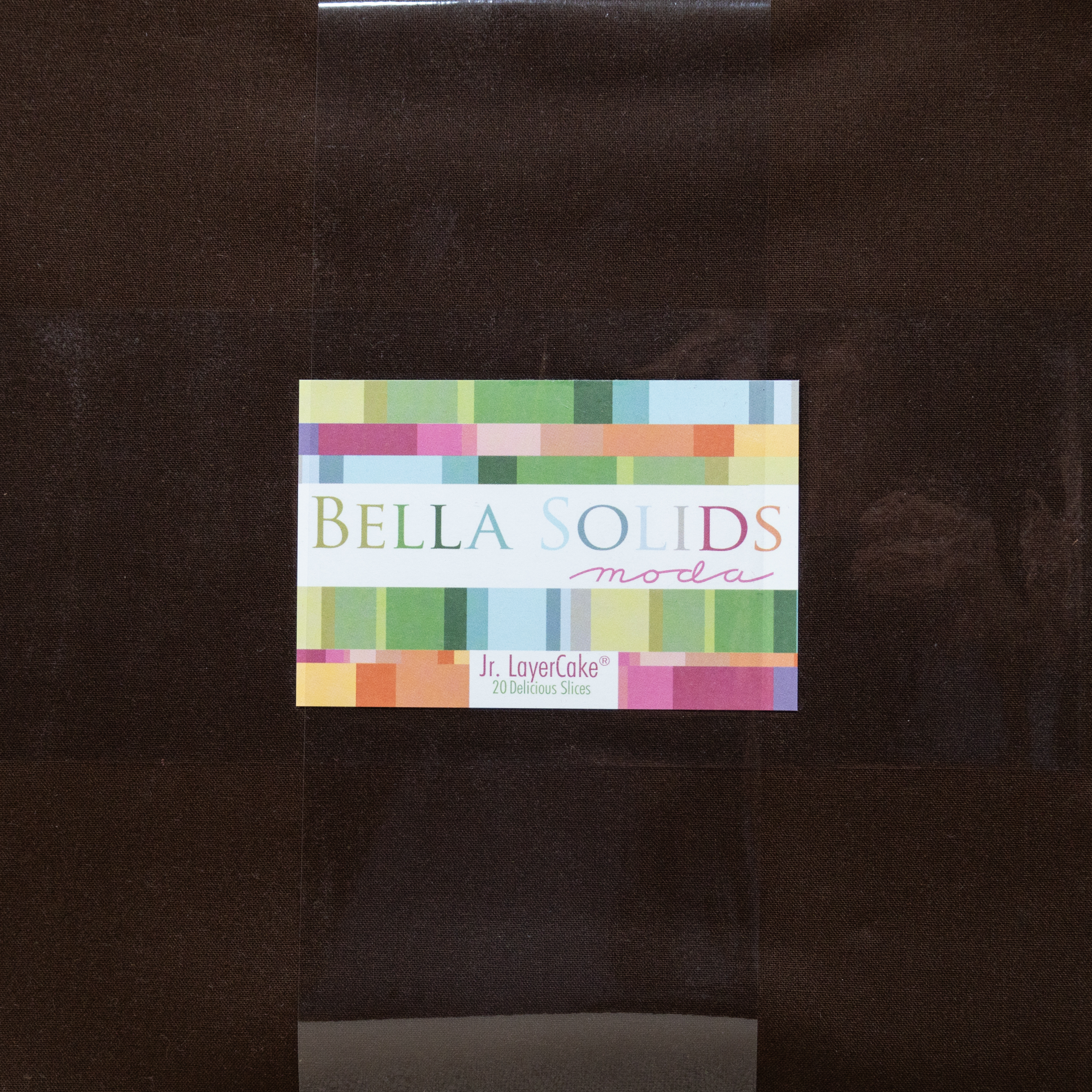 Bella Solids Brown - Junior Layer Cake