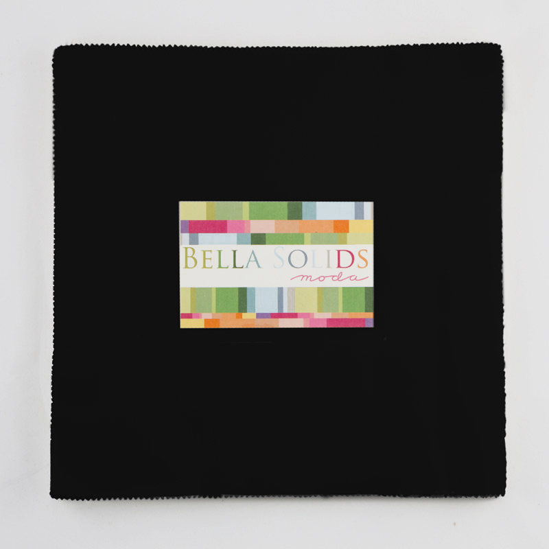 Bella Solids Black - Junior Layer Cake