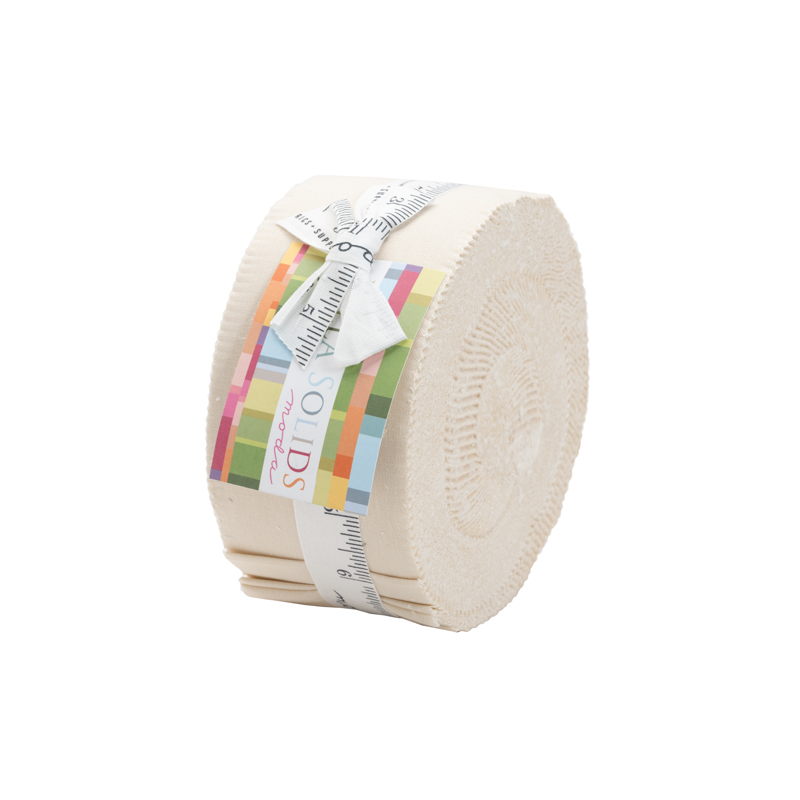 Bella Solids Natural - Jelly Roll