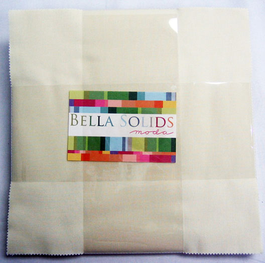 Bella Solids  Snow - Layer Cake