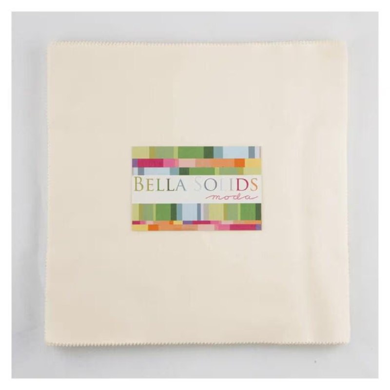 Bella Solids Ivory - Layer Cake