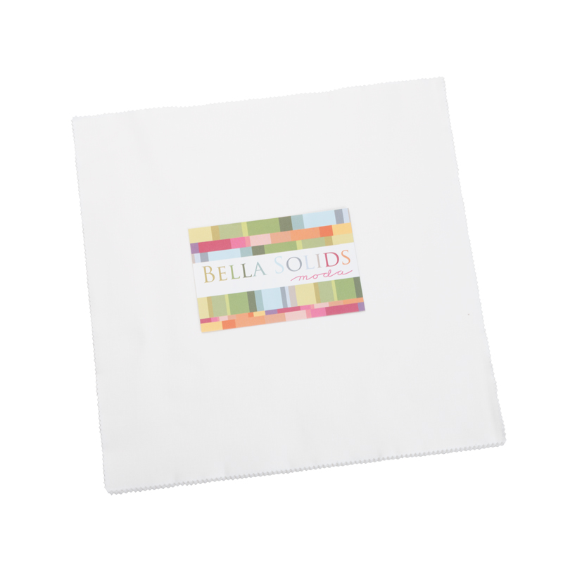 Bella Solids White - Layer Cake