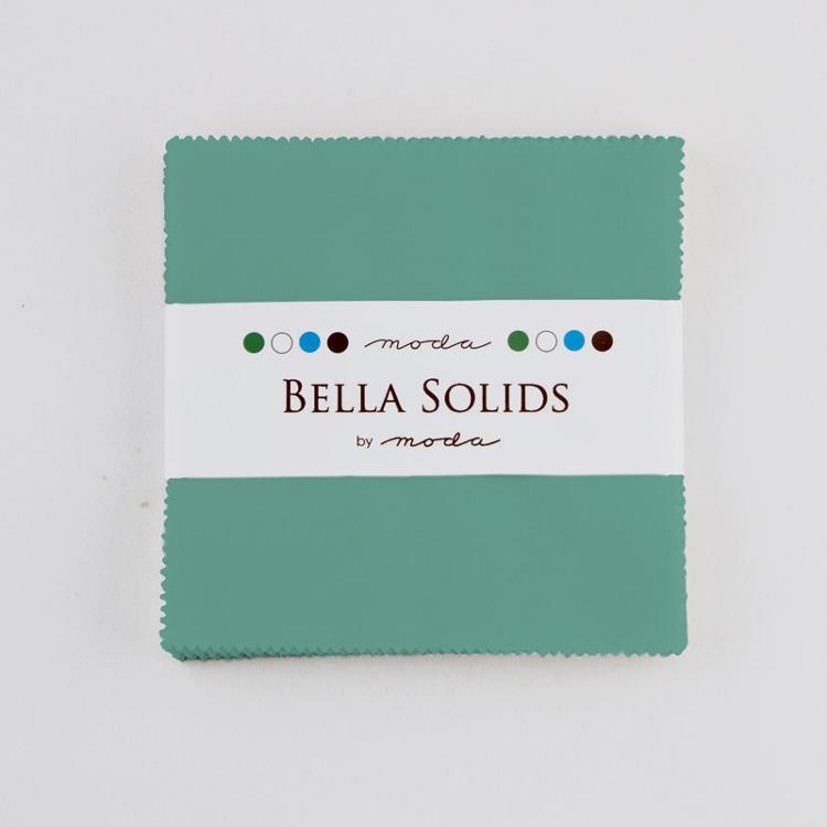 Betty Teal Bella Solids - Charm Pack