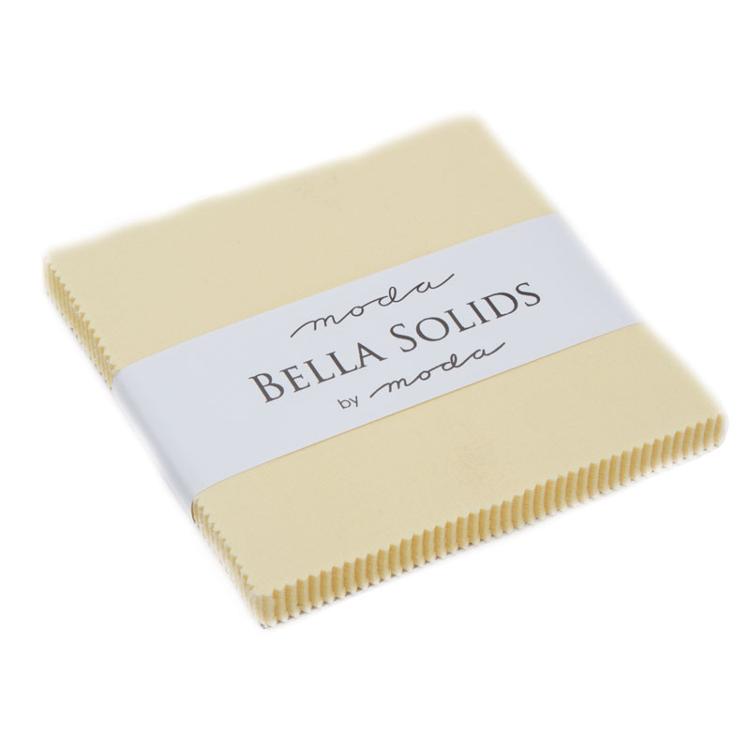 Baby Yellow Bella Solids - Charm Pack