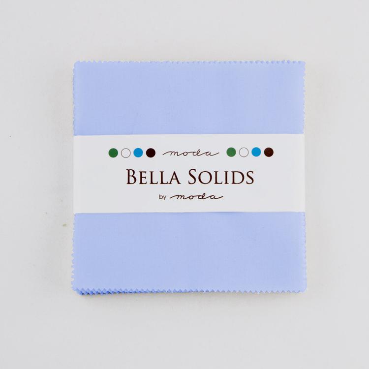 Baby Blue Bella Solids - Charm Pack