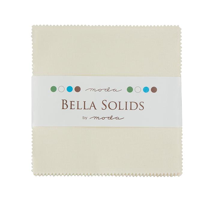 Ivory Bella Solids - Charm Pack