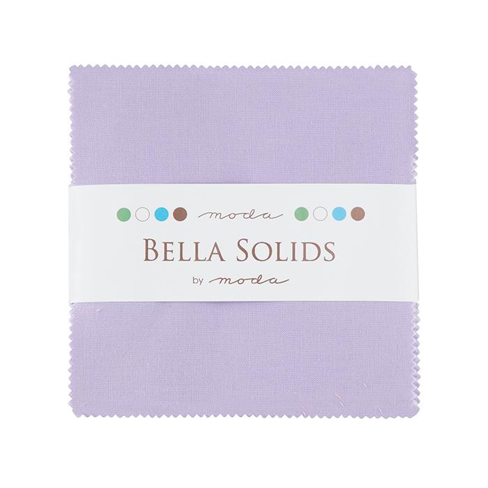Bella Solids Lilac - Charm Pack